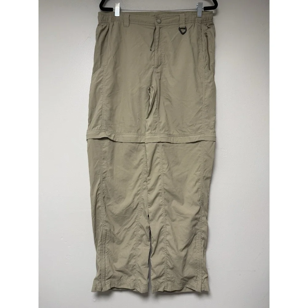 The‎ North Face Mens Zip Off Convertible Hiking Pants Khaki Size LG